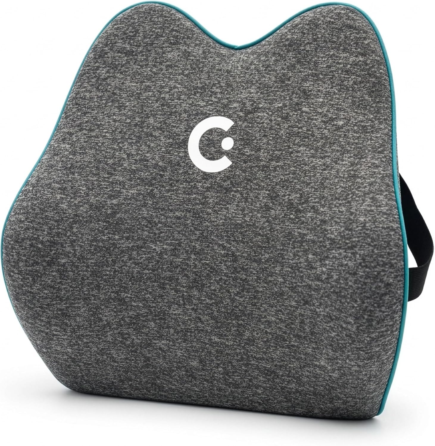 Cubii Cushii V2 Back Support Cushion, Lumbar Pillow, Office Chair, Black - Image 9
